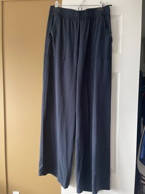 Mexx Navy Elastic-Waist Wide-Leg Sweatpants